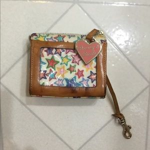 Dooney & Bourke Card Wallet Zippered Coin Case